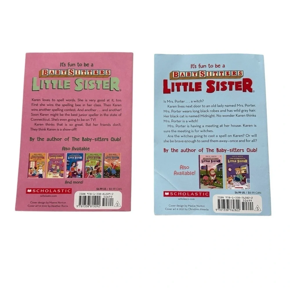 Baby Sitters Little Sister Book Bundle #1 & #11 by Ann M. Martin